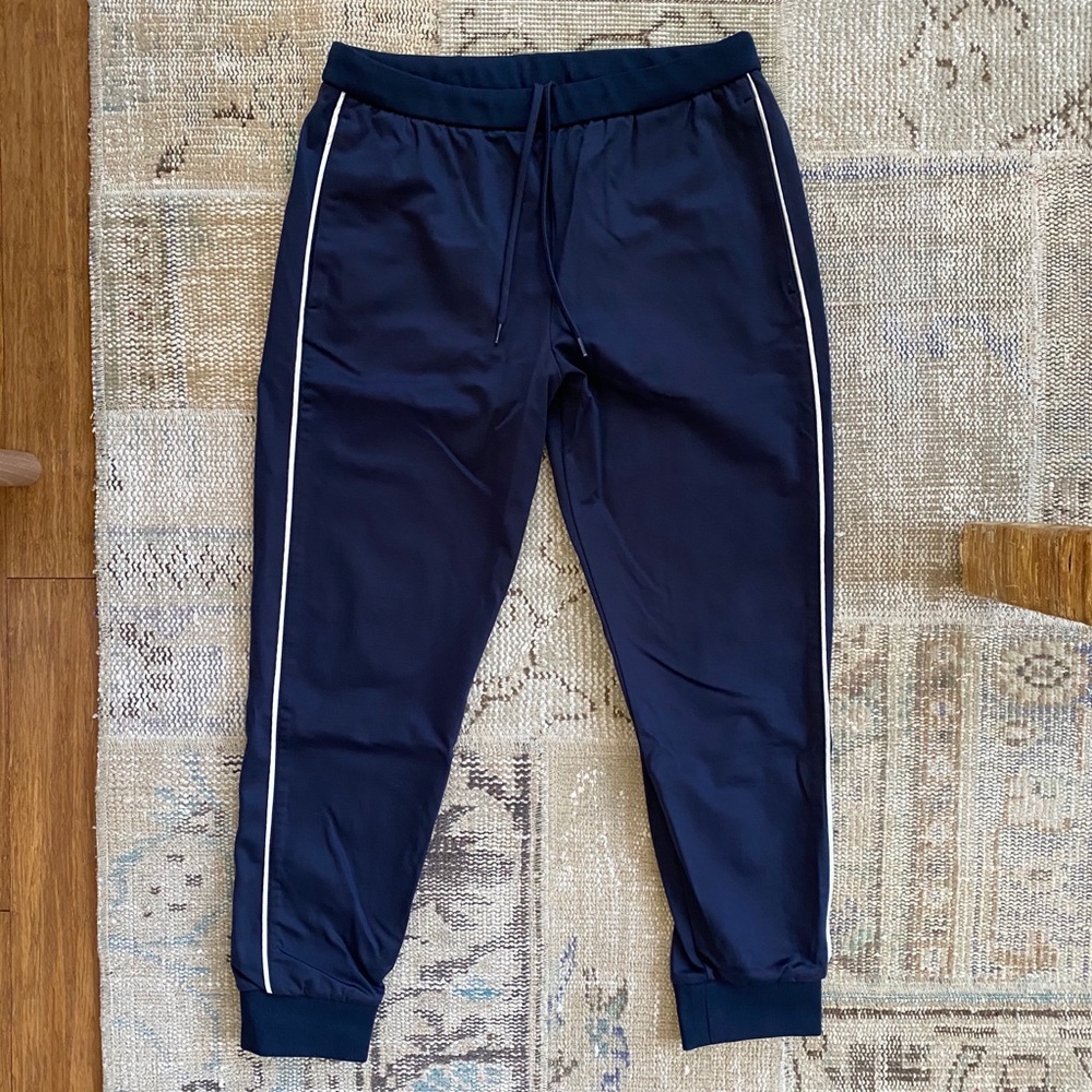 New! PRADA navy pants with logo